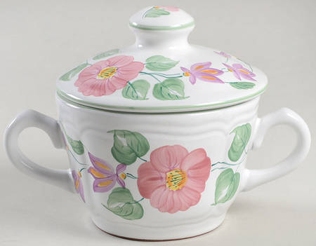 Wildflower Sugar Bowl & Lid