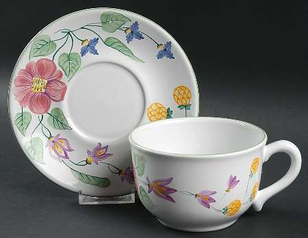 Wildflower Breakfast Cup & Saucer Set