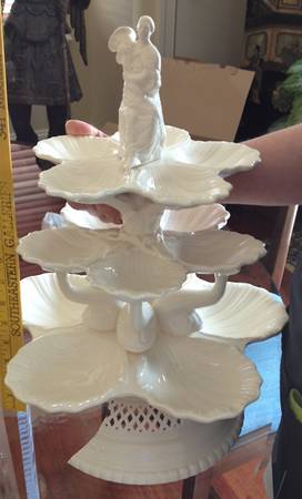 Creamware Pierced Centerpiece
