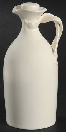 Creamware Pierced Cruet with Lid/Stopper