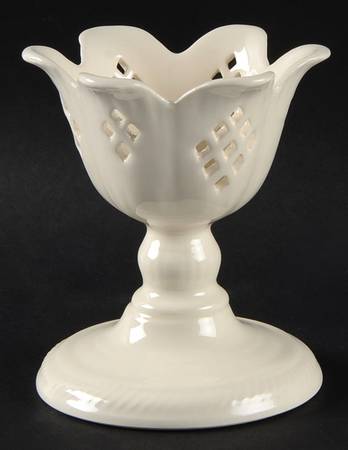 Creamware Pierced Sweets Comport