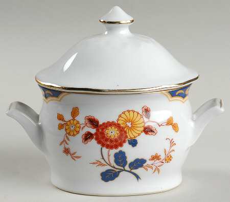 Canton Fair Sugar Bowl & Lid