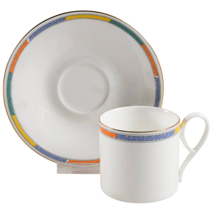 Cosmopolitan Flat Cup & Saucer Set