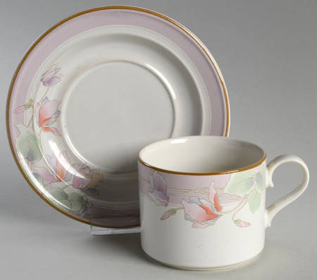 May Morning Flat Cup & Saucer Set