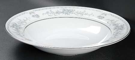 Misty Blue 10" Round Vegetable Bowl