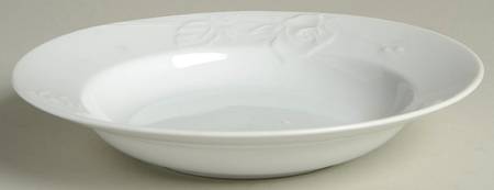 Rose Crest Rim Soup Bowl