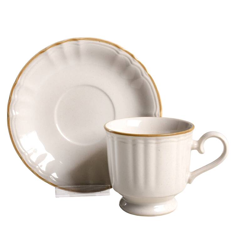 Sleepy Hollow Footed Cup & Saucer Set