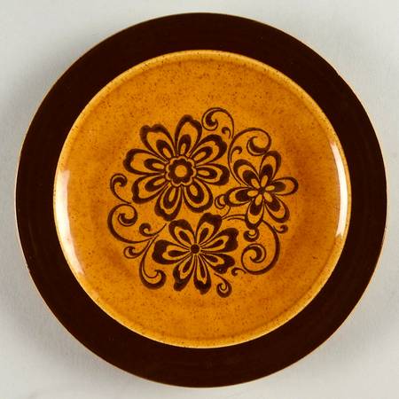 Gold Glade Salad Plate