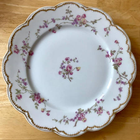 Schleiger 462a Luncheon Plate