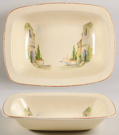 J213 9" Oval Vegetable Bowl