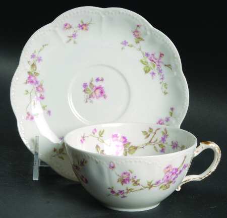 Schleiger 462d Flat Cup & Saucer Set