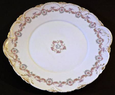 Schleiger 330-2 Handled Cake Plate