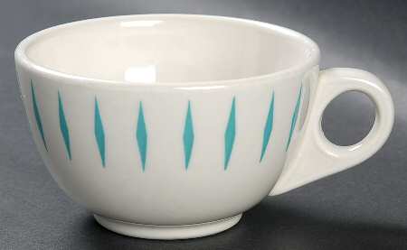 Festival Turquoise Flat Cup