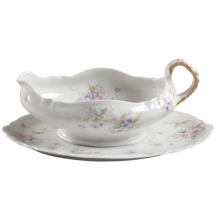 Schleiger 156c Gravy Boat & Underplate