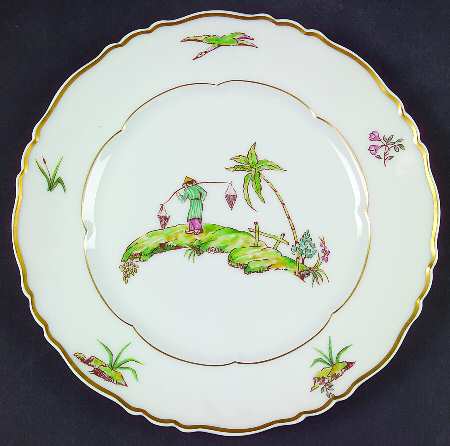 Pillement Salad Plate