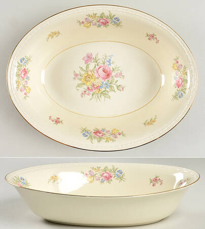 G3453 9" Oval Vegetable Bowl