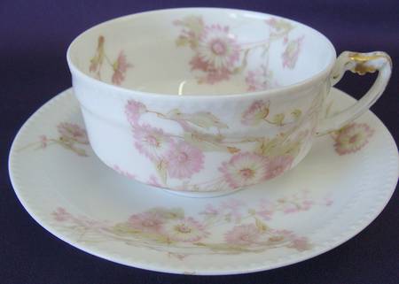 Schleiger 237E Footed Cup & Saucer Set