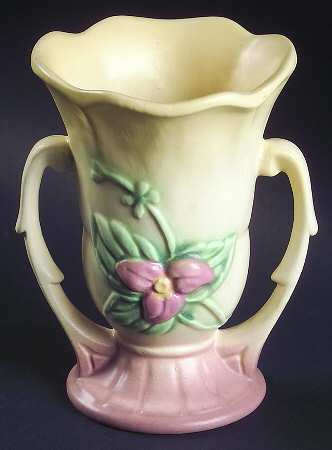 Wild Flower Yellow Rose 5" Handled Vase