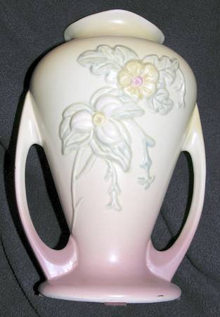 Wild Flower Yellow Rose 9" Handled Vase