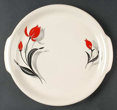 Starfire Handled Cake Plate