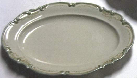 HUT591 11" Oval Serving Platter