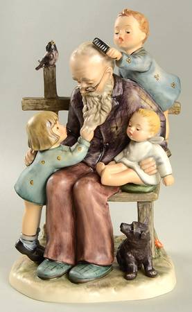At Grandpa's by M.I. Hummel