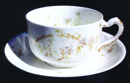 Schleiger 1167c Flat Cup & Saucer Set