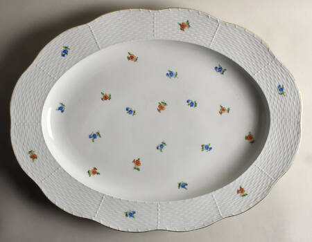 HER10 20" Oval Serving Platter