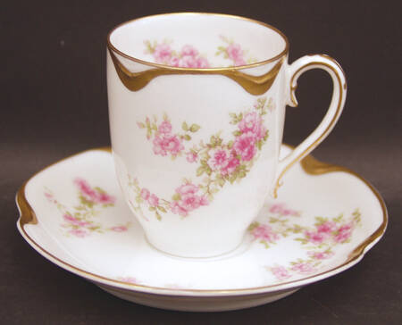 Schleiger 67J Chocolate Cup & Saucer Set