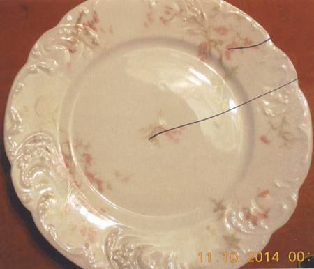 Schleiger 245-4 Luncheon Plate