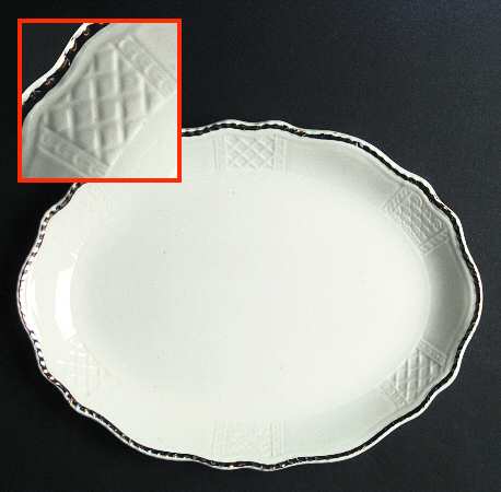 HLC786 11" Oval Serving Platter