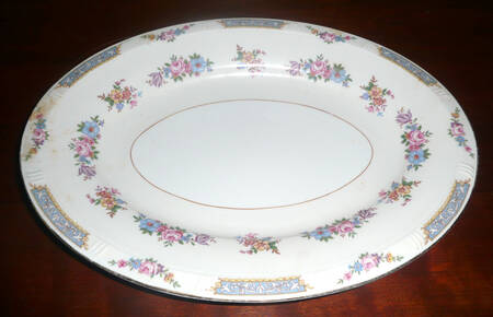 HCZ23 14" Oval Serving Platter