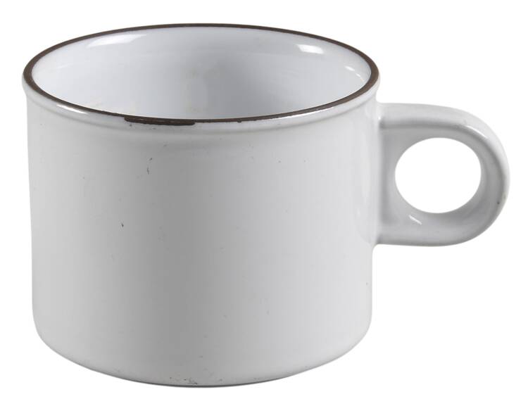 Contrast Flat Cup