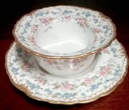 Schleiger 1047 Ramekin & Saucer Set