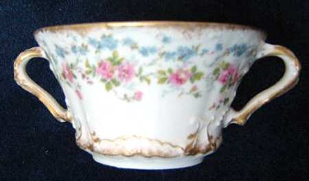 Schleiger 1047 Flat Bouillon Cup & Saucer