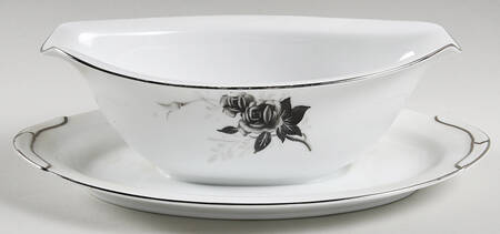 HYA1 Gravy Boat with Attached Underplate