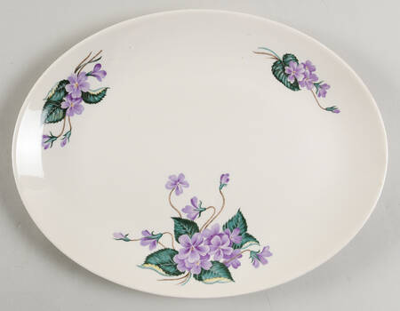 W152 11" Oval Serving Platter