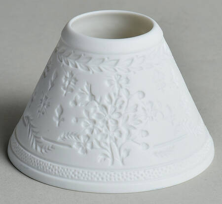 Val De Loire (Blue Band) Lithophane Candle Votive Globe