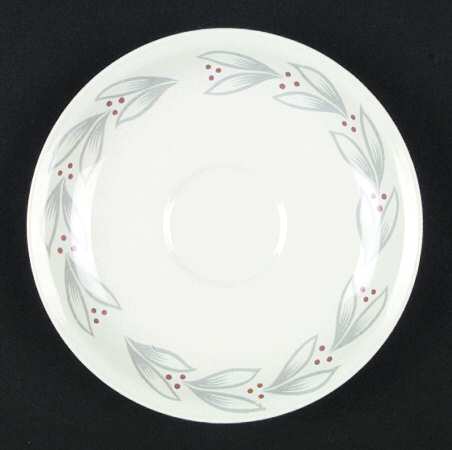Gray Laurel Saucer