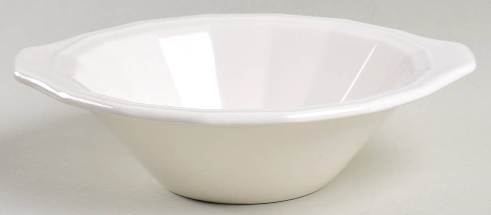 Heritance White Lugged Cereal Bowl