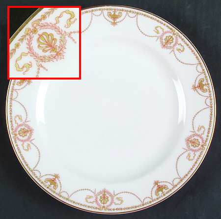 Schleiger 510c Luncheon Plate