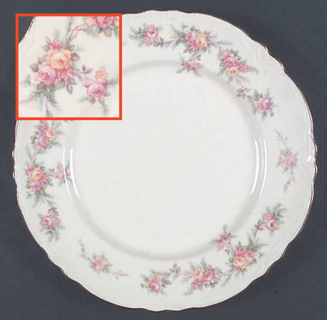 HLC809 Luncheon Plate