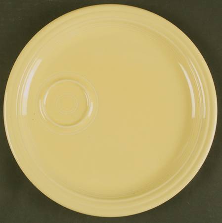 Fiesta Yellow (Intro 1987) Snack Plate