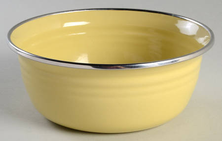 Fiesta Yellow (Intro 1987) 6" Metal Mixing Bowl