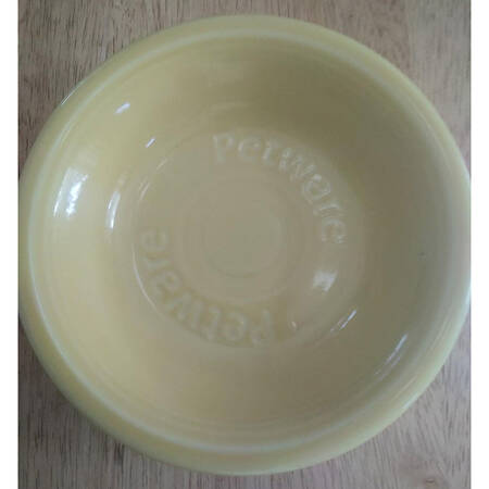 Fiesta Yellow (Intro 1987) Pet Bowl