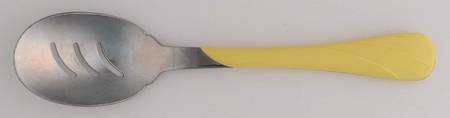 Fiesta Yellow (Intro 1987) Pierced Tablespoon (Serving Spoon)