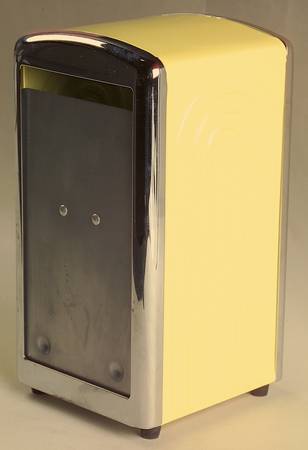 Fiesta Yellow (Intro 1987) Napkin Dispenser No Napkins