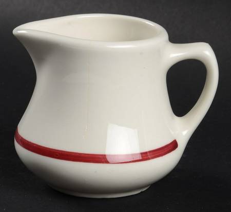 Rolled Edge (Burgundy) Mini Creamer