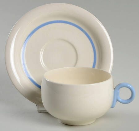 HLC837 Flat Cup & Saucer Set