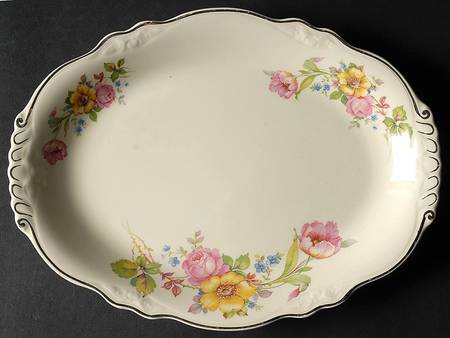 Liza 11" Oval Serving Platter